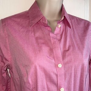 Banana Republic Pink Button Down Blouse